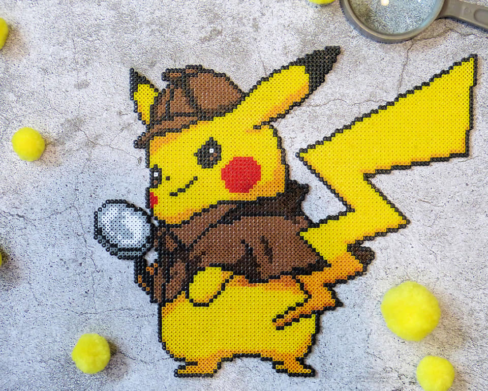 Pixel Detective Pikachu