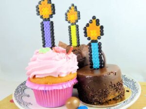 Pikselowe świeczki urodzinowe 3